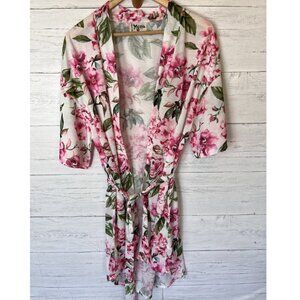 Show Me Your Mumu Robe Womens One Size Brie Floral Cottagecore Garden of Bloom
